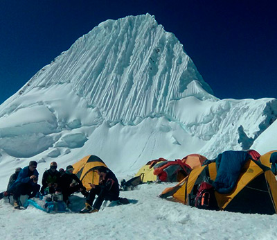 Alpamayo climb